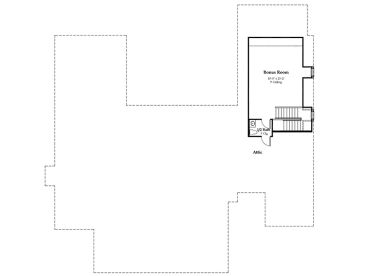 2nd Floor Plan, 079H-0016