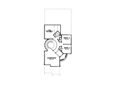 2nd Floor Plan, 036H-0075