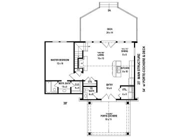 1st Floor Plan, 006H-0160