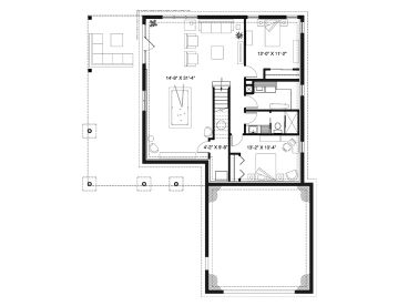 2nd Floor Plan, 027H-0491