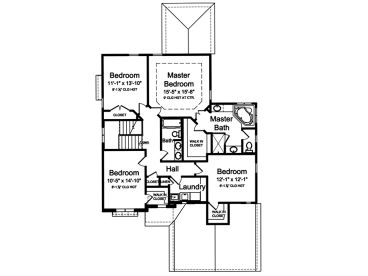 2nd Floor Plan, 046H-0076