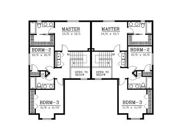 2nd Floor Plan, 026M-0001