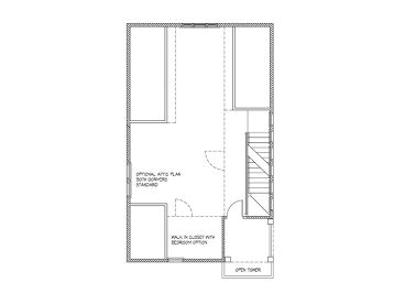 4th Floor Plan, 058H-0115