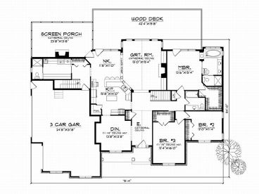 Floor Plan, 020H-0086
