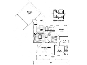 Floor Plan, 030H-0012