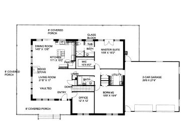 Floor Plan, 012H-0090