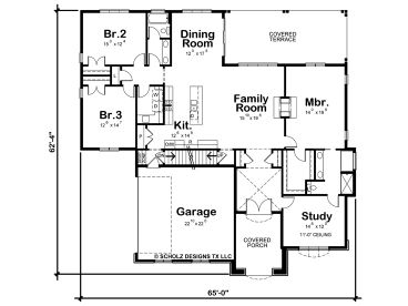 1st Floor Plan, 031H-0296