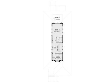 2nd Floor Plan, 052H-0105