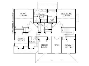2nd Floor Plan, 035H-0019
