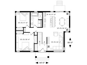 Floor Plan, 027H-0427