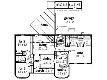Floor Plan, 021H-0209