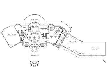 1st Floor Plan, 012H-0080