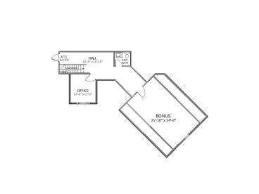 Opt. Floor Plan, 067H-0018