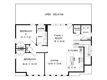 2nd Floor Plan, 019G-0022