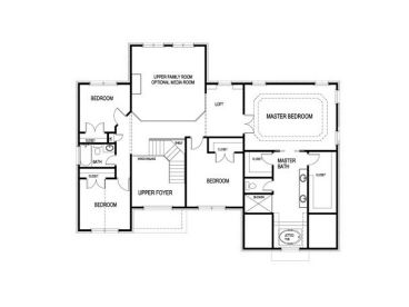 2nd Floor Plan, 058H-0079