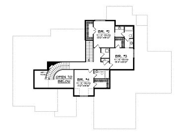 2nd Floor Plan, 020H-0195