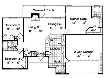 Floor Plan, 043H-0014