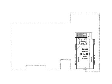 2nd Floor Plan, 001H-0156
