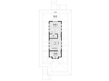 2nd Floor Plan, 052H-0092