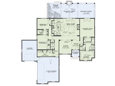 Floor Plan, 025H-0327