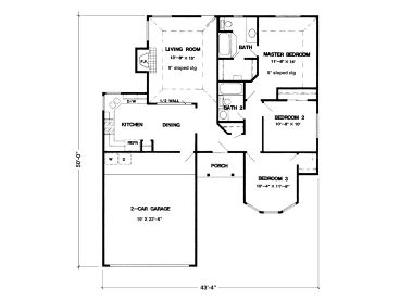 Floor Plan, 054H-0097