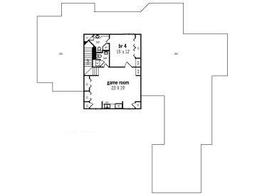 2nd Floor Plan, 021H-0192