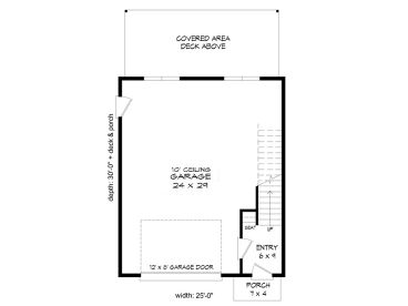1st Floor Plan, 062G-0153