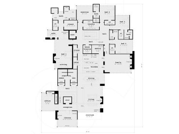 2nd Floor Plan, 052H-0119