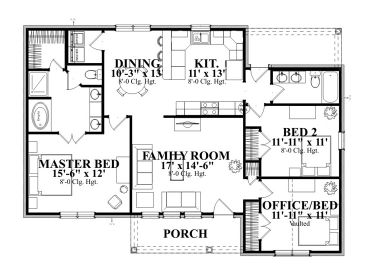 Floor Plan, 073H-0055