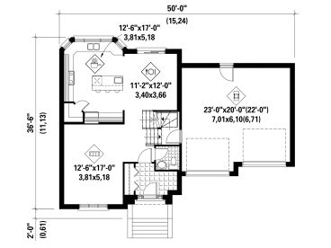 1st Floor Plan, 072H-0152