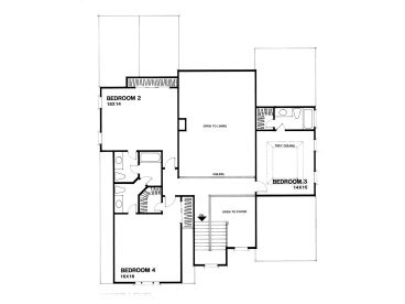 2nd Floor Plan, 007H-0101