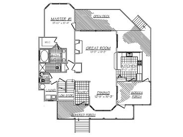 1st Floor Plan, 041H-0133