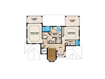 3rd Floor Plan, 037H-0124