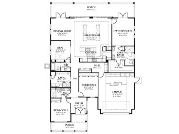 Floor Plan, 064H-0085