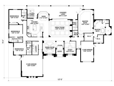 Floor Plan, 070H-0093