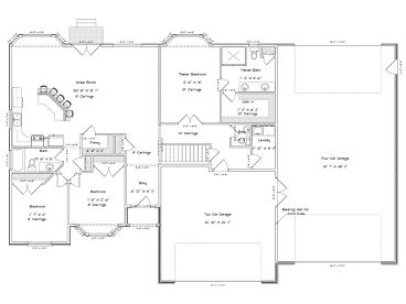 Floor Plan, 065H-0050