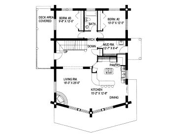 1st Floor Plan, 012L-0053