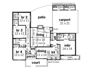 Floor Plan, 021H-0205