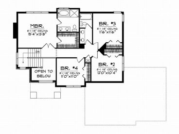 2nd Floor Plan, 020H-0116