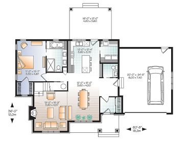 1st Floor Plan, 027H-0440