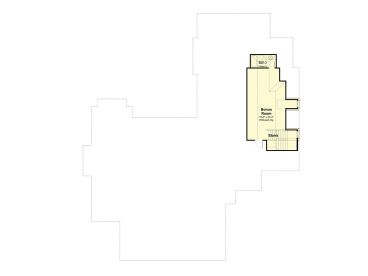 2nd Floor Plan, 079H-0029