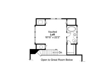 2nd Floor Plan, 051H-0094