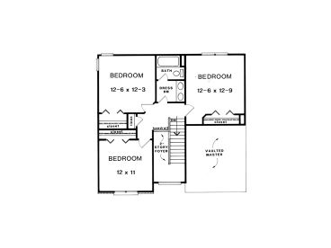 2nd Floor Plan, 019H-0085