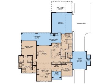 1st Floor Plan, 074H-0149