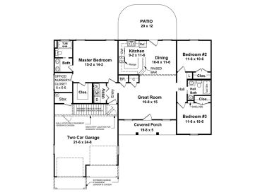 Floor Plan, 001H-0122