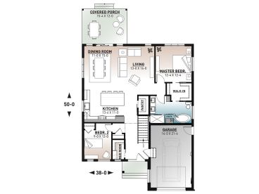 Floor Plan, 027H-0539