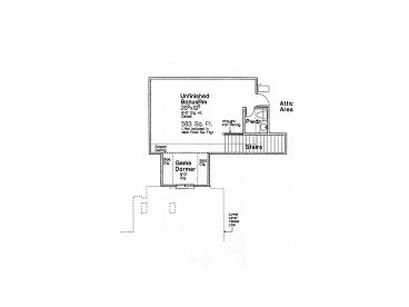2nd Floor Plan, 002H-0032
