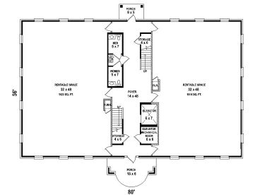1st Floor Plan, 006C-0065