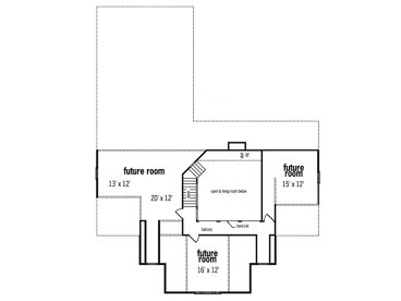 2nd Floor Plan, 021H-0154