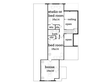 2nd Floor Plan, 021H-0244